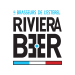 Logo Riviera beer - fond clair - impression textile (1) (1)